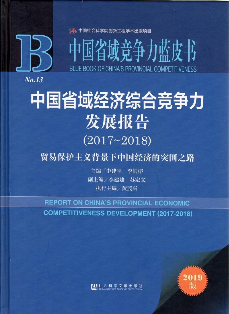 操的我好爽的视频中国省域经济综合竞争力发展报告（2017-2018）